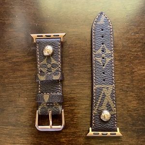 Louis Vuitton handmade band Apple Watch